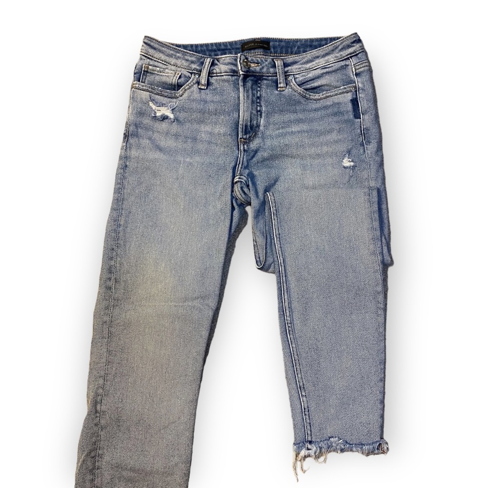 Silver Jeans Women's Skinny Jeans - Light Blue